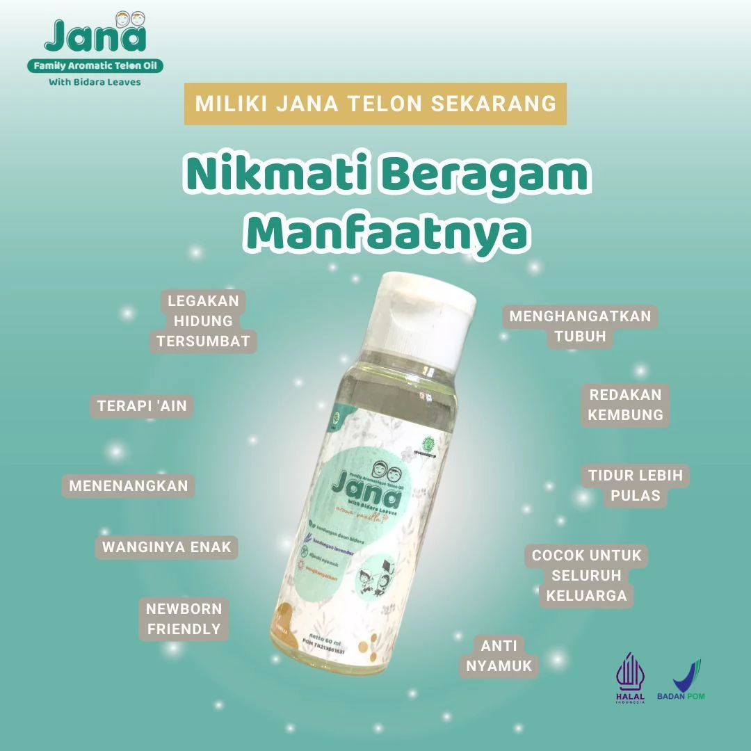 Nikmati Beragam Manfaat Minyak Telon Jana